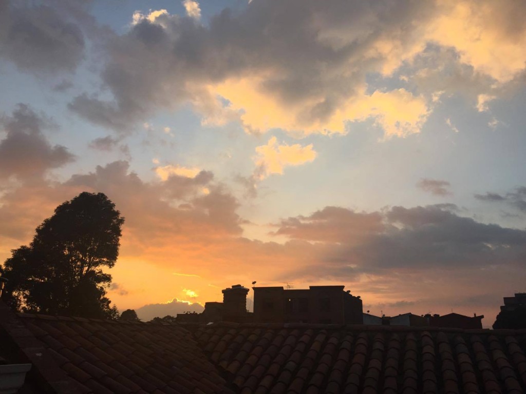 atardecer bogota
