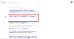 SERP comunidades gamer el paskin